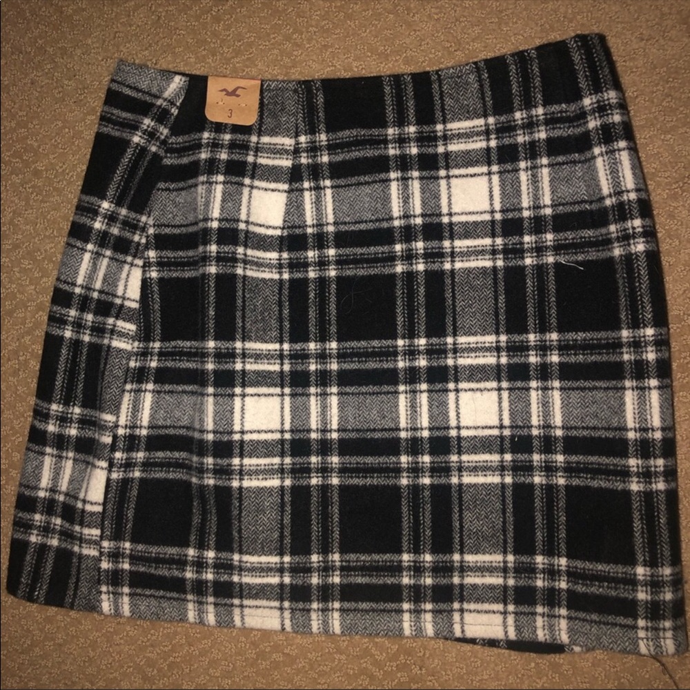 Fleece mini skirt